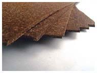 NEOPRENE CORK fine grain RUBBER SHEETS NEOPRENE CORK fine grain RUBBER SHEETS